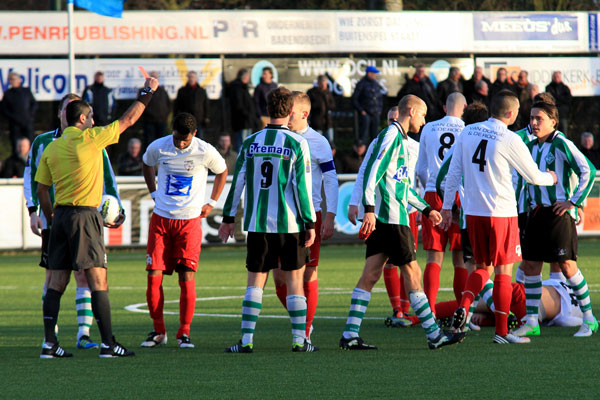 BVV Barendrecht - SC Genemuiden (Foto Helmich Lubberts).